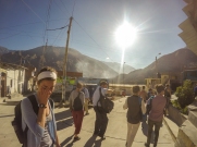 We were blinded by the sun after many days in the fog of Chaclacayo.